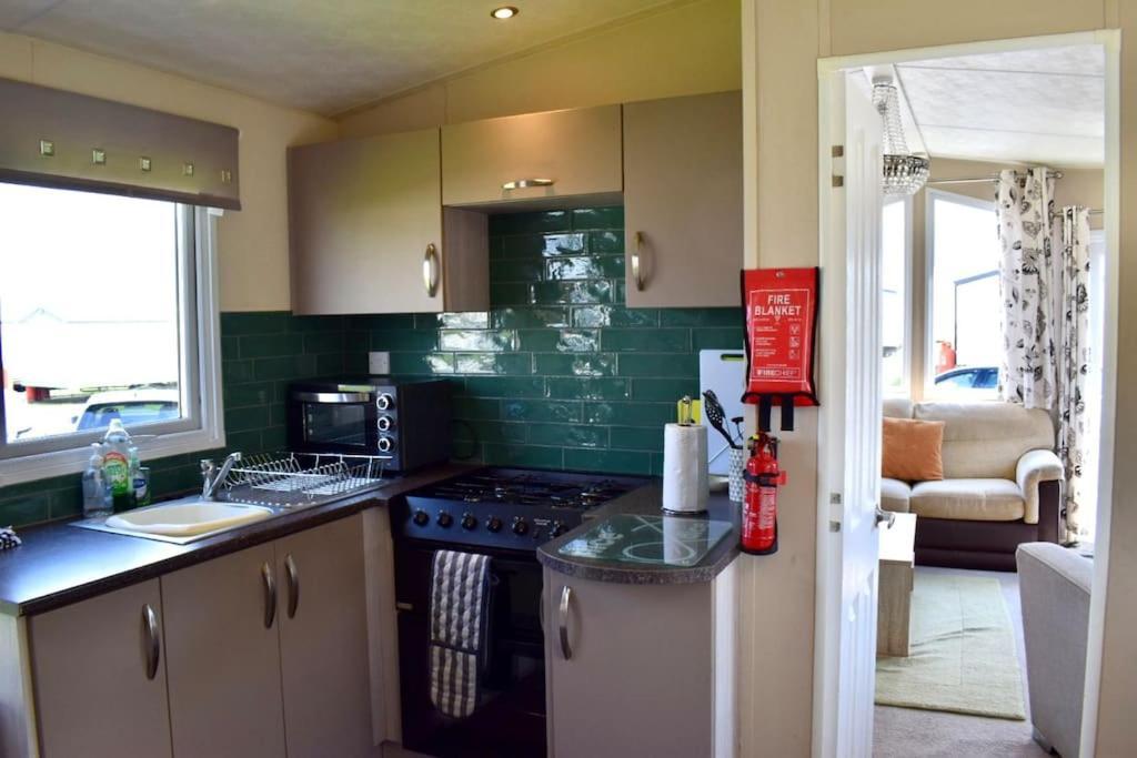 Cosy & Modern Private Seaview Caravan North Seaton Ngoại thất bức ảnh