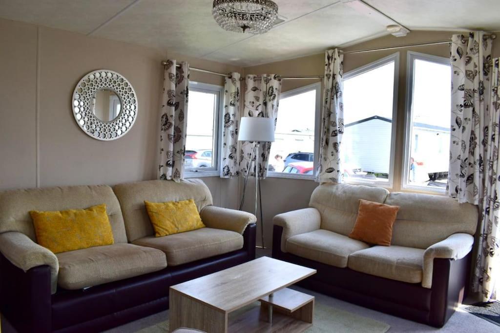 Cosy & Modern Private Seaview Caravan North Seaton Ngoại thất bức ảnh